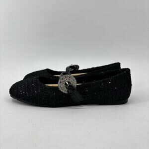 Reaction Kenneth Cole Elwood Womens Size 7 Black Mary Jane Flats